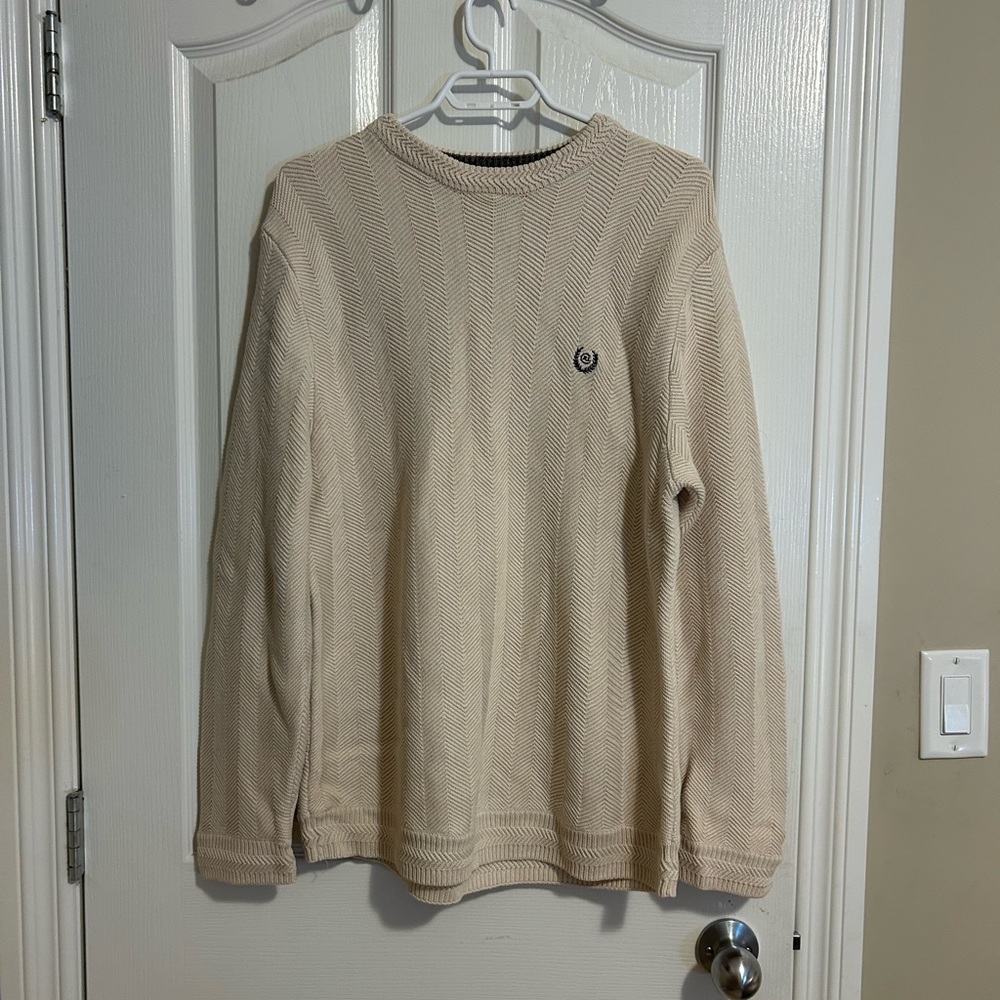 Ralph Lauren Cream Crewneck Sweater